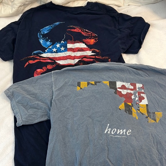 2 Maryland shirts (sizes small AND medium) - Picture 1 of 5